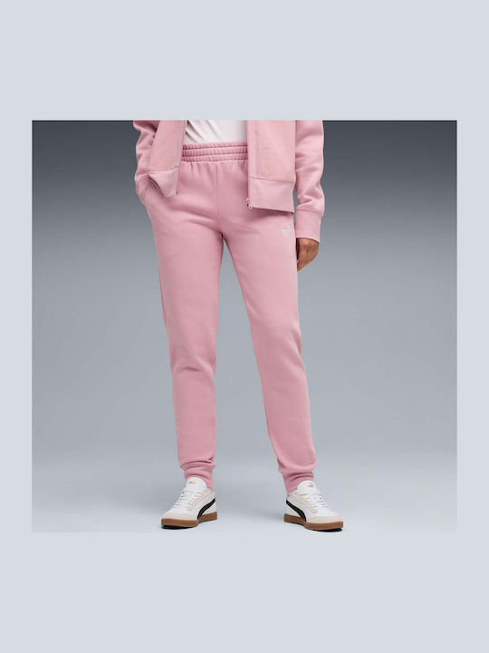 PUMA Essentials Pantaloni de Trening Fleece Pink