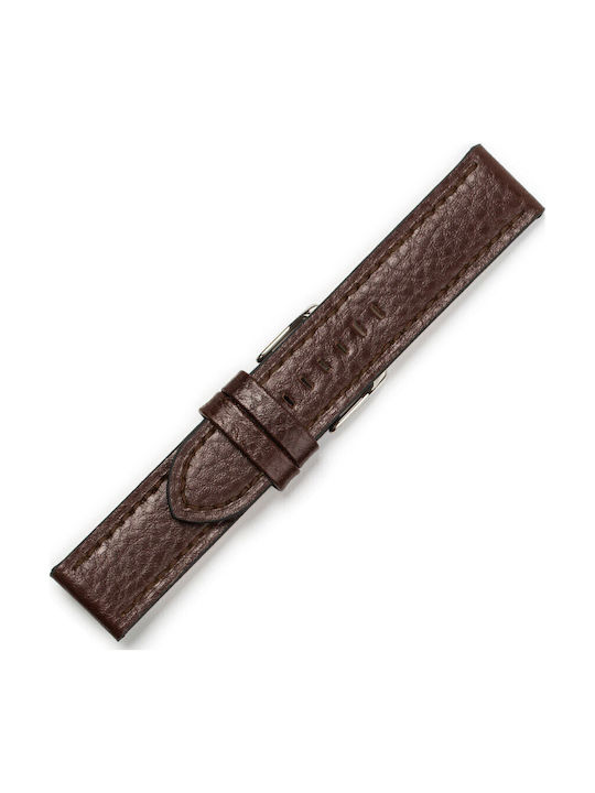 KOSTELO Leather Strap Brown 24mm