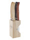 Andre Verdier Laguiole Debutant Country Set mit Rostfreiem Stahl Messer mit Sockel 12cm 6 Stück
