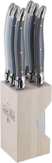 Andre Verdier Комплект Ножове с Основа от Неръждаема Стомана 12см 6бр