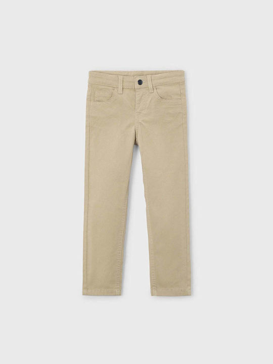 Mayoral Kids' Pants Beige