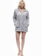 Koyote Winter Women's Robe Gray
