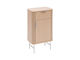 Badezimmerschrank B45xT30xH80cm Braun