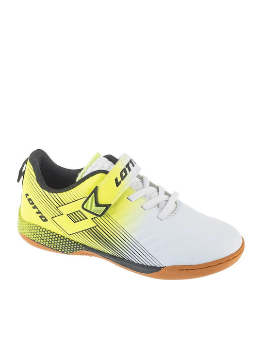 Shoota K Kids Soccer Cleats Indoor White