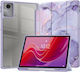 Husă Elegantă Lenovo Tab M11 – Smartcase Hybrid Marble Violet