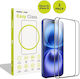 Set 2 Mobile Origin Easyglass Tempered Glass Screen Protectors Compatible Iphone 15/16 Transparent