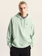 Women's Sweatshirt Hooded Green