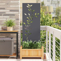 vidaXL Decorațiune pentru grădină 50x1,7x140 cm...