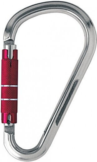 Protekt Twist Lock Big Pear Aluminium Carabiner