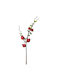 Pomegranate Artificial Red Branch 65cm