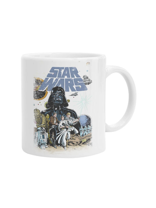 Koupakoupa Star Wars Керамична Бяла Чаша 330ml