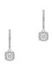 Kiriakos Gofas Silver Earrings with Moissanite