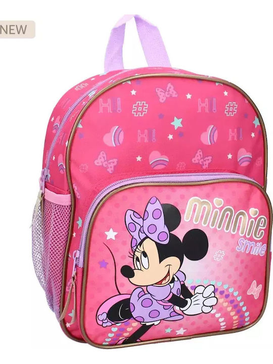 Minnie Mouse School Bag Backpack Kindergarten Pink 6.7Liters