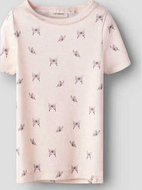 Kids' Shirt Short Sleeve Pink