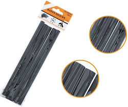 Set 5 Bățuri Adezive Termofuzibile Negre Silicon 10 Mm Diametru Suprafețe Multiple Set 5 Bățuri Adezive Termofuzibile Negre Silicon 10 Mm Diametru Suprafețe Multiple