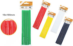 Set Bățuri Adezive Termofuzibile Colorate 5 Bucăți Diametru 10 Mm Lungime 190 Mm Set Bățuri Adezive Termofuzibile Colorate 5 Bucăți Diametru 10 Mm Lungime 190 Mm