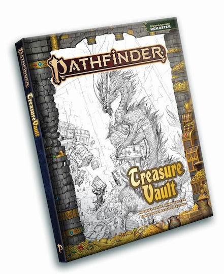 Pathfinder Roleplaying Game Treasure Vault Remastered P2 Sketch Cover Edition