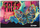 Graffiti Моливни блокчета A4 21x29.7cm Пеперуда 1бр