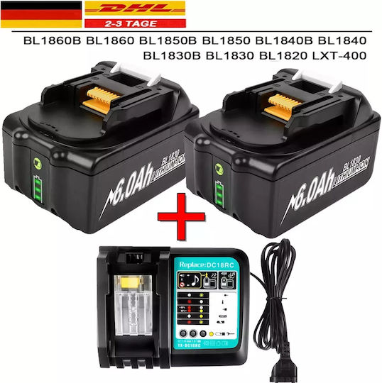 Replacement Battery High Capacity 9000mah Compatibility Multiple Power ...