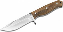 Boker Drop Brown Knife in Leather Sheath
