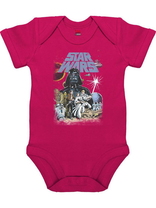 Koupakoupa Star Wars Къс ръкав Pink