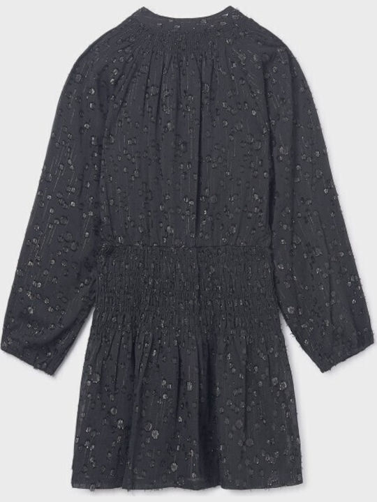 Children's Dress Long Sleeve Black