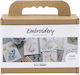 Mini Kit De Cusut Picturi Brodate Culori Asortate 977860