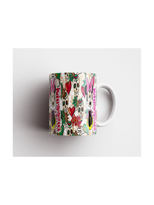White Ceramic Mug 330ml Minnie Dp4662