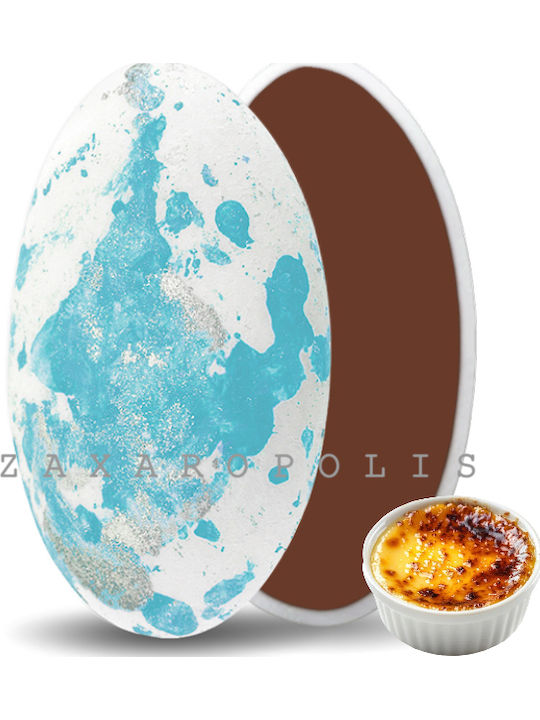 Zaxaropolis Κουφέτα Choco Splash σε Σχήμα Κλασικό με Γεύση Creme Brulee Γαλάζιο 1000gr