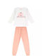 Energiers Kids' Pajamas Winter Cotton Salmon