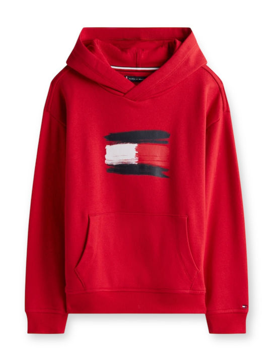 Tommy Hilfiger Kids Sweatshirt with Hood and Po...