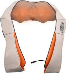 Belt Massage Shiatsu for the Neck, the Waist, the Back, the Legs & the Body with Infrared Heat and Vibration Beige