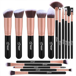 Bestope Professional Set of Eye Shadow Makeup Brushes 16 Pieces Bestope Professional Set of Eye Shadow Makeup Brushes 16 Pieces