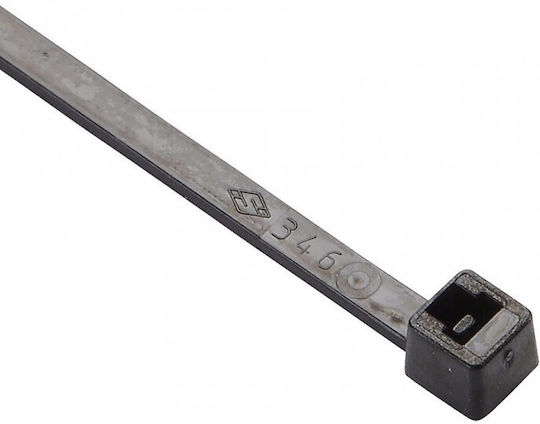 Sapiselco Plastic Cable Tie 200mmx4.5mm In Black Colour (1pc) SEL.3.202