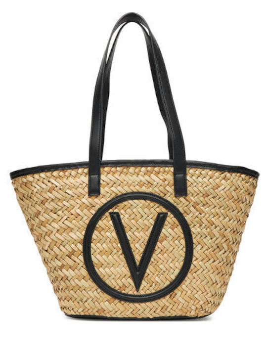 Samuela De piele Geantă de damă De umăr Beige Black