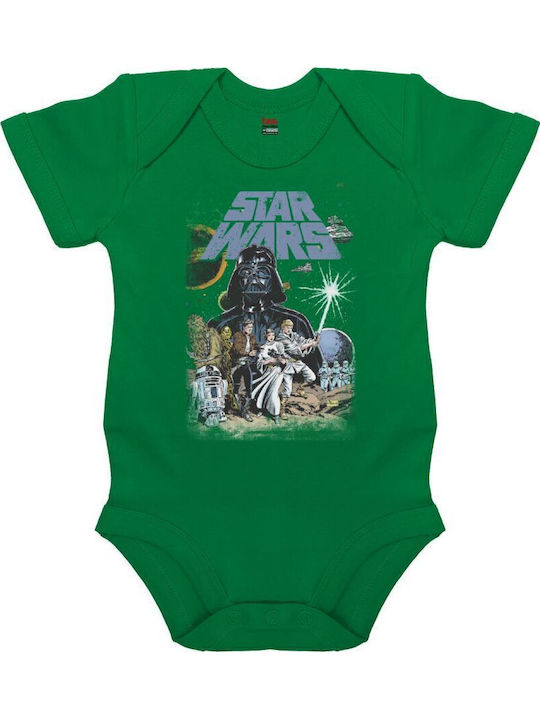 Koupakoupa Star Wars Mâneca scurta Green