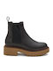 Leather Women's Chelsea Boots Brown