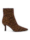 Wildleder Stiefeletten Damen Mehrfarbig