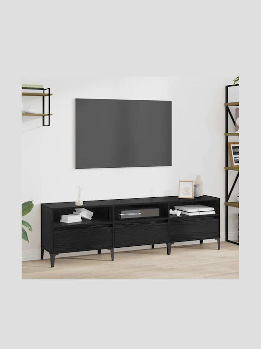 TV-Ständer Schwarze Eiche M150xT30xH44,5cm