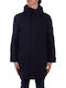 Winter Jacket Parka Waterproof and Windproof Blue