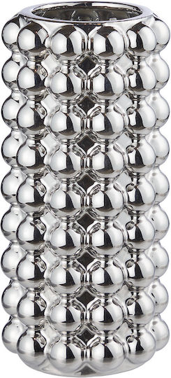 Butlers Vază Decorativă Ceramică Bubble Argintiu 13x13cm 1buc