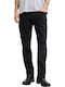 Men's Jeans Pants Elastic with Regular Fit Black