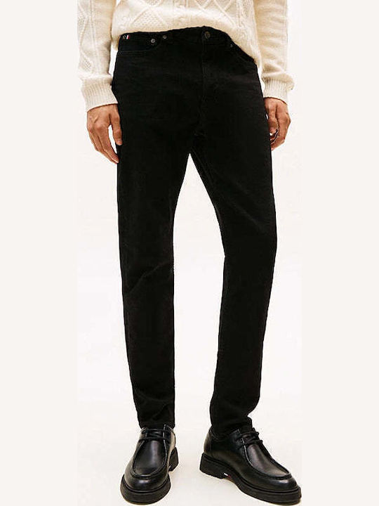 Bleecker Pstr Men's Jeans Pants Elastic with Slim Fit Burn Black
