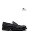 Δερμάτινα Ανδρικά Loafers σε Μαύρο Χρώμα