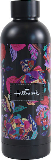 Hallmark Kids Water Bottle Thermos Stainless Steel with Screw Cap Non Spill SS 530ml