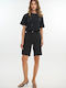 Damen Bermuda Black