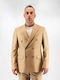 Men's Suit Jacket Camel
