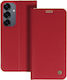 Wonder Back Cover Piele Roșu (Galaxy M15)