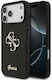 Guess Back Cover Σιλικόνης Μαύρο (iPhone 17 Pro...