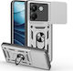 Bodycell Slide Cover Back Cover Silver (Poco M7...